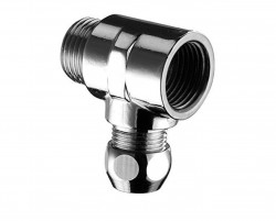 SCHELL - Příslušenství T-kus, chrom (270060699)