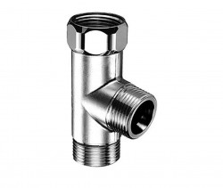 SCHELL - Příslušenství T-kus, chrom (270880699)