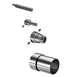 SCHELL - Prodlužovací sada D-E-T, chrom (018600699)