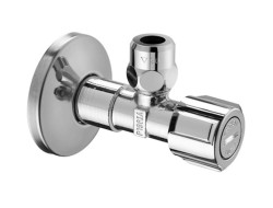 SCHELL - Rohový regulační ventil s filtrem DN10xDN10, chrom (054290699)