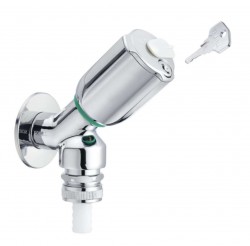 SCHELL - Secur Šikmý přístrojový ventil, chrom (035730699)