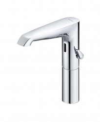 SCHELL - Xeris E Elektronická umyvadlová baterie, bateriové napájení 6 V, Bluetooth, chrom (002700699)