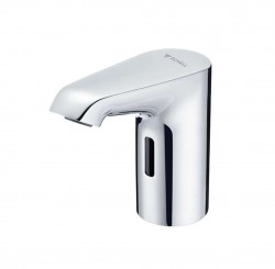 SCHELL - Xeris E Elektronický umyvadlový ventil, síťové napájení 9 V DC, Bluetooth, chrom (002510699)