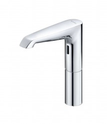 SCHELL - Xeris E Elektronický umyvadlový ventil, síťové napájení 9 V DC, Bluetooth, chrom (002670699)