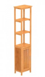 Schütte Bambusová vysoká skříň se 3 přihrádkami (BMBA02-SR) (9002560706331)