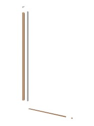 Set pro walk-in SAT SATWIPROFILRG (SATWIPROFILRG)