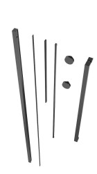 Set pro walk-in SAT Walk-In Xmotion SIKOWIXMPROFILC (SIKOWIXMPROFILC)