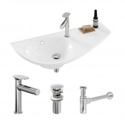 Set umyvadla a baterie Ravak s příslušenství (SANIXRAV0003)