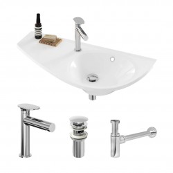 Set umyvadla a baterie Ravak s příslušenství (SANIXRAV0004)