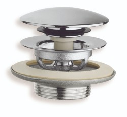 SILFRA - Vanový vtok Click-clack zátka chrom UD370CR (UD370CR)