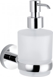 SLEZAK-RAV - Dávkovač tekutého mýdla sklo Koupelnový doplněk COLORADO, Barva: chrom (COA0303)