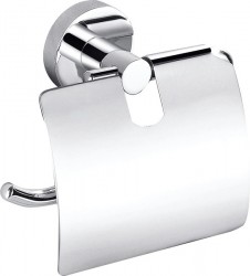 SLEZAK-RAV - Držák toaletního papíru s krytem Koupelnový doplněk COLORADO, Barva: chrom (COA0400)