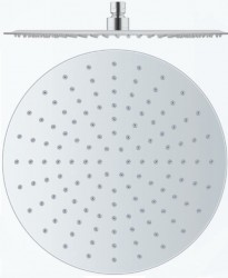 SLEZAK-RAV - Hlavová sprcha kulatá kovová ø 20 cm, Barva: nerez (KS0011)