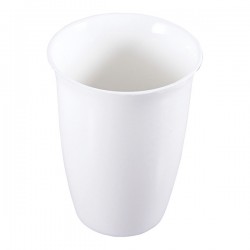 SLEZAK-RAV - Keramická miska na WC štětku, Barva: bílá (KER003)