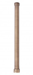 SLEZAK-RAV - Prodloužení k tyči ke sprchovému kompletu - STARÁ MOSAZ, Barva: stará mosaz, Rozměr: 10 cm (MD0685-10SM)