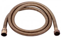 SLEZAK-RAV - Sprchová hadice 150 cm stará mosaz (bronze), Barva: stará mosaz, Rozměr: 150 cm (MH1502SM)