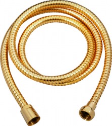 SLEZAK-RAV - Sprchová hadice 150 cm zlato, Barva: zlato, Rozměr: 150 cm (MH1501Z)