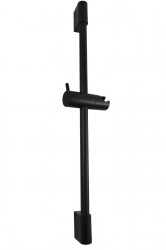 SLEZAK-RAV - Sprchová tyč s posuvným držákem, Barva: černá matná (PD0015CMAT)