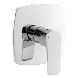 Sprchová baterie SAT Cube Way včetně podomítkového tělesa chrom CU210 (CU210)
