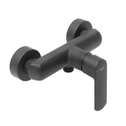 Sprchová baterie SAT Feel bez sprchového setu 150 mm černá matná SATBSFEEL268C (SATBSFEEL268C)