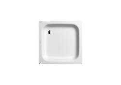 Sprchová vanička čtvercová Kaldewei Sanidusch 80x80 cm smaltovaná ocel alpská bílá 331000010001 (KW395)