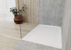 Sprchová vanička obdélníková Kaldewei Cayonoplan 100x90 cm smaltovaná ocel alpská bílá 361700010001 (361700010001)