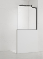 Sprchová zástěna SAT walk-in 90 cm na sníženou příčku SATBWIS90ZAVPC (SATBWIS90ZAVPC)
