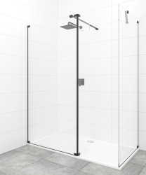 Sprchová zástěna Walk-in 100x90 cm SAT SATBWI10090PACROZC (SATBWI10090PACROZC)