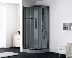 Sprchový box čtvrtkruh 90x90 cm SAT SATBOXS90CT (SATBOXS90CT)