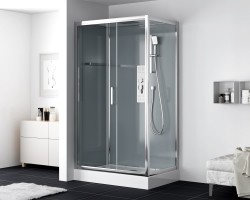 Sprchový box obdélník 120x80 cm SAT SATBOX12080CRT (SATBOX12080CRT)