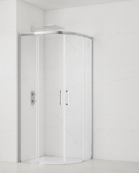 Sprchový kout čtvrtkruh 90x90 cm SAT TEX BB SATTEXSBB90CRT (SATTEXSBB90CRT)