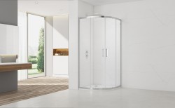 Sprchový kout čtvrtkruh 90x90 cm SAT TEX SATBKTEXS90 (SATBKTEXS90)