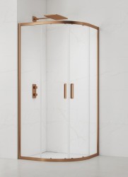 Sprchový kout čtvrtkruh 90x90 cm SAT TEX SATTEXS90RG (SATTEXS90RG)