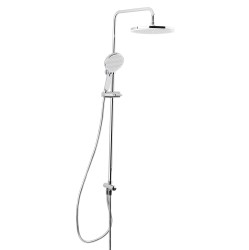 Sprchový systém SAT bez baterie bílá/chrom SATPIPET (SATPIPET)