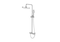 Sprchový systém SAT na stěnu s pákovou baterií chrom SATSSPKNEW (SATSSPKNEW)