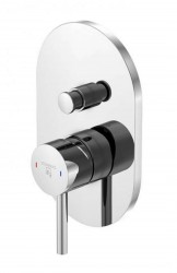 STEINBERG - 100 Baterie pod omítku pro 2 spotřebiče, chrom (100 2103 3)