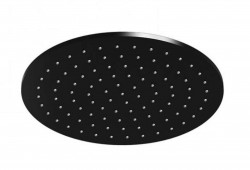 STEINBERG - 100 Hlavová sprcha, průměr 25 cm, matná černá (100 1686 S)