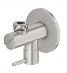 STEINBERG - 100 Rohový ventil, kartáčovaný nikl (100 1640 BN)