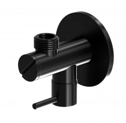 STEINBERG - 100 Rohový ventil, matná černá (100 1640 S)