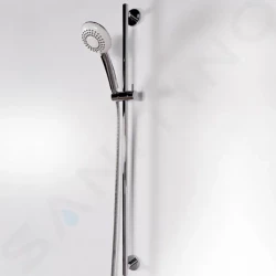 STEINBERG - 100 Set sprchové hlavice, tyče a hadice, 3 proudy, bílá/chrom (100 1621)