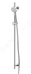 STEINBERG - 100 Set sprchové hlavice, tyče a hadice, 3 proudy, chrom (100 1602)