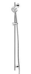 STEINBERG - 100 Set sprchové hlavice, tyče a hadice, 3 proudy, chrom (100 1622)