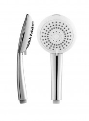 STEINBERG - 100 Sprchová hlavice, 3 proudy, bílá/chrom (100 1655)