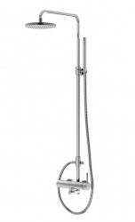 STEINBERG - 100 Sprchový set s baterií, průměr 20 cm, chrom (100 2760)