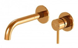 STEINBERG - 100 Umyvadlová baterie pod omítku, 2-otvorová instalace, růžové zlato (100 1814 3 RG)