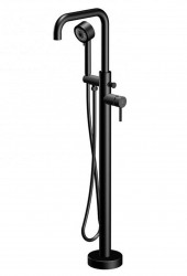 STEINBERG - 100 Vanová baterie do podlahy, matná černá (100 1166 S)