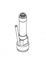 STEINBERG - 100 Vytahovací sprška, chrom/černá (099 9681)