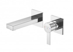 STEINBERG - 120 Umyvadlová baterie pod omítku, 2-otvorová instalace, chrom (120 1804 3)