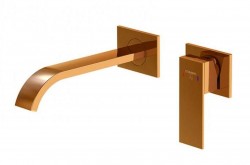 STEINBERG - 135 Umyvadlová baterie pod omítku, 2-otvorová instalace, růžové zlato (135 1814 3 RG)