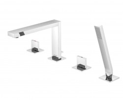 STEINBERG - 160 Baterie na okraj vany, 4-otvorová instalace, chrom (160 2402)